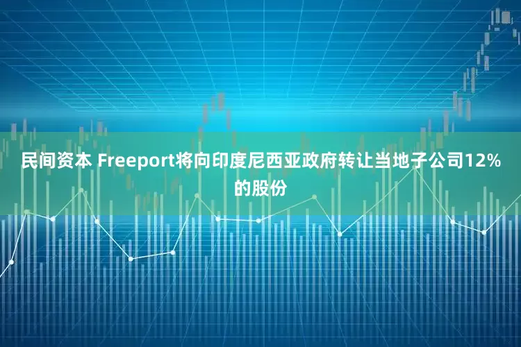 民间资本 Freeport将向印度尼西亚政府转让当地子公司12%的股份